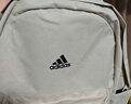 阿迪達斯adidas 男女運動(dòng)休閑雙肩包旅行包學(xué)生書(shū)包 IR9757 淡芝麻灰 曬單實(shí)拍圖