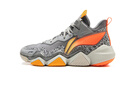 李寧童鞋兒童籃球鞋男童2025新品怒放2Pro防滑耐磨透氣專業(yè)比賽籃球鞋 鯊魚灰/迷霧灰/熒光艷橘86-3 怒放2 PRO 40 曬單實(shí)拍圖