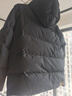 哈吉斯（HAZZYS）男裝 冬款男士外套【張晚意明星同款】三防/鵝絨面包服羽絨服男 藏青色NV XL （180/100A 50） 曬單實(shí)拍圖