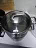 三頭鷹無(wú)涂層純鈦蒸鍋湯蒸蒸燉煮多功能一體家用耐高溫專(zhuān)用鍋電磁爐通用 純鈦三層湯蒸鍋24cm 3層 24cm 曬單實(shí)拍圖