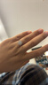 MoLi18k金鉑金人工合成培育鉆石愛(ài)心手捧花求婚結婚鉆戒指一克拉禮物 18k金培育鉆D色VVS/RGC證書(shū) 1克拉 曬單實(shí)拍圖