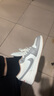 Jordan男休閑鞋喬丹象牙灰配色AJ1 JORDAN 1運動(dòng)鞋553558-169灰白42.5 曬單實(shí)拍圖