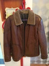 花花公子（PLAYBOY）高端冬季海寧皮衣真皮服男短款水貂毛領(lǐng)皮夾克韓版修身機車(chē)外套潮 酒紅色 1769紅棕色 2XL 曬單實(shí)拍圖