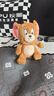 貓和老鼠（Tom and Jerry）毛絨玩具可愛(ài)CP浴袍杰利鼠公仔治愈玩偶生日禮物送女生毛絨玩具 曬單實(shí)拍圖