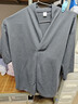 羅蒙亞麻套裝男夏季冰絲漢服男裝搭配一套帥氣中國風(fēng)男裝棉麻短袖t恤 灰色套裝 4XL 建議180-200斤 曬單實(shí)拍圖