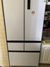 美菱（MeiLing）511升多門(mén)對(duì)開(kāi)門(mén)法式超薄零嵌入雙系統(tǒng)雙循環(huán)變頻風(fēng)冷無(wú)霜家用恒溫冰箱BCD-511WFPU9CDZX 凍鮮生 曬單實(shí)拍圖