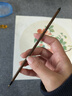 馬利勾線(xiàn)筆國畫(huà)專(zhuān)用初學(xué)者套裝學(xué)生工筆畫(huà)狼毫小紅毛葉筋筆鼠須花鳥(niǎo)白描花枝俏國畫(huà)葉筋勾線(xiàn)筆小號 曬單實(shí)拍圖