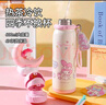 杯具熊（BEDDYBEAR）銳氣雙飲蓋運動(dòng)保溫杯男女吸管水杯大容量學(xué)生杯子600ML貪吃小熊 曬單實(shí)拍圖