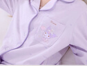 Hello Kitty兒童睡衣女童家居服春裝2026新款洋氣中大童純棉套裝秋季長(cháng)袖童裝 【玉桂狗】晴空藍018 170 cm媽媽可穿，體重110斤以?xún)龋?曬單實(shí)拍圖