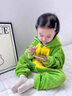 G.DUCKKIDS童裝兒童睡衣男童連體珊瑚絨恐龍睡袋寶寶秋冬加厚家居服小童冬季 淺綠色 90 cm建議身高85-95cm 曬單實(shí)拍圖