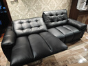 京東京造大黑熊半青皮電動(dòng)功能沙發(fā)真皮客廳新款小戶(hù)型雙電動(dòng)2.4m 曬單實(shí)拍圖