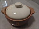 榮事達（Royalstar）砂鍋耐高溫干燒不裂燉湯煲湯鍋家用陶瓷寬口沙煲瓦煲燃氣灶用5L 曬單實(shí)拍圖