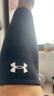 安德瑪（Under Armour）運動(dòng)護小腿襪套護膝籃球護具男女防護健身訓練跑步足球 黑色L碼 曬單實(shí)拍圖