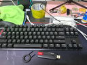 羅技（G）G412TKL有線(xiàn)機械鍵盤(pán)游戲電競鍵鼠套裝吃雞英雄聯(lián)盟背光87鍵盤(pán)送男友 G412TKL+游戲大桌墊 曬單實(shí)拍圖