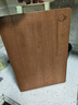 愛(ài)仕達（ASD）切菜板實(shí)木砧板百年齡烏檀木抗菌防霉加大加厚家用案板40*28*2.5 曬單實(shí)拍圖