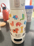 孕貝（yunbaby）恒溫水壺F6Y 嬰兒便攜式外出恒溫水杯熱水壺兒童寶寶調奶500ml 曬單實(shí)拍圖