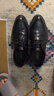 卡帝樂(lè )鱷魚(yú)（CARTELO）皮鞋男士牛皮商務(wù)休閑西裝正裝德比鞋英倫結婚男鞋 6531 黑色 41  曬單實(shí)拍圖