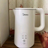 美的（Midea） 電熱水壺 熱水壺 家用大容量不銹鋼燒水壺雙層防燙 一體無(wú)縫內膽電水壺開(kāi)水壺 1.5L 【304不銹鋼恒溫保溫一體】-最新款 曬單實(shí)拍圖