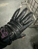 海瀾之家（HLA）手套男秋冬季皮質(zhì)時(shí)尚保暖觸屏騎行摩托開(kāi)車(chē)防風(fēng)防寒戶(hù)外 曬單實(shí)拍圖