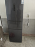 美菱（MeiLing）離子凈271升三門(mén)冰箱三開(kāi)門(mén)家用變頻一級省電風(fēng)冷無(wú)霜宿舍租房小戶(hù)型國家補貼BCD-271WP3CX榮耀灰 曬單實(shí)拍圖