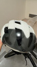 京東京造 自行車(chē)頭盔騎行頭盔磁吸風(fēng)鏡山地公路車(chē)安全帽ZX21米白 曬單實(shí)拍圖