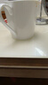 國濤骨瓷純白色馬克杯訂制LOGO酒店杯子印字賓館白瓷杯茶杯水杯麥片杯 v10杯 曬單實(shí)拍圖