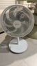 美的（Midea）電風(fēng)扇家用落地扇臺地兩用桌面七葉大風(fēng)量靜音節能電扇臺扇宿舍臥室搖頭扇新款加高迷你小風(fēng)扇 SAF30AC 曬單實(shí)拍圖