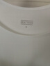 優(yōu)衣庫女裝HEATTECH U領(lǐng)T恤/8分袖保暖衣秋衣內衣478934 478936 478934/00白色 M 曬單實(shí)拍圖