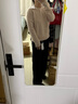 森馬（Semir）森柔毛衫|商場(chǎng)同款毛衣女圓領(lǐng)純色2024冬季絞花上衣101724107014 曬單實(shí)拍圖