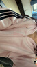 阿迪達斯（adidas）外套女裝 秋季新款三條紋舞動(dòng)系列保暖運動(dòng)休閑連帽夾克外套 KB7605/淺粉色/黑色 S 曬單實(shí)拍圖