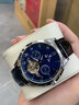 勞力士王子瑞士認證手表男士機械表全自動(dòng)多功能防水專(zhuān)用陀飛輪鏤空夜光男表 R3235本色藍面+贈送原裝皮帶 42mm 曬單實(shí)拍圖