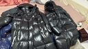 波司登冬季泡芙羽絨服鵝絨男女同款裝長(cháng)款連帽新國標90絨外套 曬單實(shí)拍圖