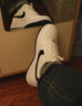 耐克NIKE緩震板鞋男空軍一號 AIR FORCE 1運動(dòng)鞋 FQ4296-101白41 曬單實(shí)拍圖