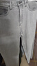 優(yōu)衣庫男裝女裝寬松直筒牛仔褲/水洗產(chǎn)品25秋冬新款479322 479322/02淺灰色 29 /165/74A 曬單實(shí)拍圖