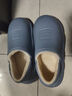 利達妮（TZLDN）防水包跟棉鞋女士秋冬季保暖拖鞋居家全包二棉鞋可半包棉拖鞋女款 曬單實(shí)拍圖