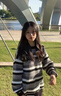 馨顏加厚毛衣女秋冬外穿寬松慵懶風(fēng)新款oversize學(xué)生韓系復古針織上衣 灰色  加厚 M 95-105斤 曬單實(shí)拍圖