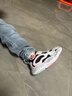 斐樂(lè )斐樂(lè )童鞋兒童閃燈鞋2025年春季新款男女童小童紅色鞋子新年款 黑/斐樂(lè )白-BW 內長(cháng)16.0cm 26 曬單實(shí)拍圖