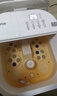 蘇泊爾（SUPOR）泡腳桶全自動(dòng)電動(dòng)加熱按摩足浴盆家用恒溫洗腳盆高深足浴器 【全配款】一鍵啟動(dòng)+智能模式調節+恒溫定時(shí) 簡(jiǎn)約素白 曬單實(shí)拍圖