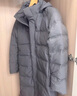 優(yōu)衣庫男裝無(wú)縫羽絨大衣/外套夾克連帽羽絨服保暖470079 07 青灰色 2XL /185/112C 曬單實(shí)拍圖