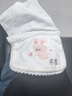 科巢吸汗巾嬰兒童純棉大號幼兒園寶寶隔汗巾刺繡名字墊背巾男女童 大吸量6層秋冬 3條裝 -森林派對 M碼24*34CM（2-8歲） 曬單實(shí)拍圖