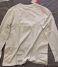 京東京造【10A抗菌T】長(cháng)袖t恤男衛衣打底衫衣服白小T男裝 白色 L 曬單實(shí)拍圖