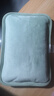 彩虹熱水袋暖手寶暖水袋注水暖寶寶充電暖手袋熱敷暖腰暖手暖肚子暖腳 【迅速儲熱 自動(dòng)限溫】抹茶綠 曬單實(shí)拍圖