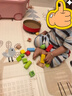 Hape【歐盟品質(zhì)】木質(zhì)積木大顆粒防吞咽數字啟蒙益智玩具兒童禮物 80粒桶裝字母數字積木 高密度山毛櫸 1-3Y 曬單實(shí)拍圖