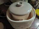 小熊（Bear） 電燉盅配件 嬰兒輔食鍋1L白瓷內膽蓋子不銹鋼托架適配 DDZ-C10F1 1L陶瓷鍋 曬單實(shí)拍圖