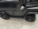 福兒寶奔馳授權大G兒童電動(dòng)車(chē)玩具車(chē)可坐人四輪帶遙控越野小孩寶寶送禮 四驅黑+減震器+后備箱+皮座+軟胎 曬單實(shí)拍圖