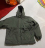 JEEP SPIRIT加肥加大棉衣男薄款寬松大碼男裝冬季胖子羽絨棉服特大號200斤潮6 灰綠 5XL 210-230斤 曬單實(shí)拍圖