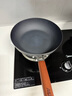愛(ài)仕達（ASD）平底鍋 有鈦鐵不粘煎鍋 無(wú)涂層鑄鐵牛排炒菜鍋28cm旋風(fēng)聚能底T8WG 曬單實(shí)拍圖