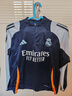 速勝皇馬長(cháng)袖訓練服半拉鏈熱身服秋冬姆巴佩球衣巴薩足球服套裝亞馬爾 2425半拉皇馬寶藍色 L 170-185 曬單實(shí)拍圖