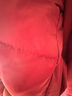 皮爾卡丹（pierre cardin）洋氣寬松韓版羽絨服女2025冬季新款時(shí)尚連帽百搭顯瘦白鴨絨短外套 紅色 羽絨服 XL 【125-135】斤 曬單實(shí)拍圖