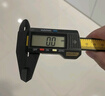 得力（deli）數顯卡尺碳纖維電子游標卡尺高精度內外徑家用文玩古玩珠寶測量 曬單實(shí)拍圖